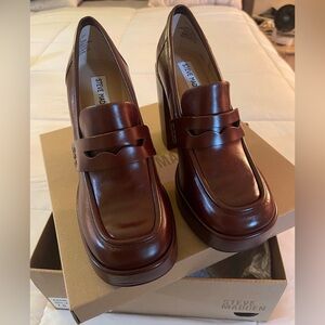 Steve Madden Women's Brown Ashe Loafers